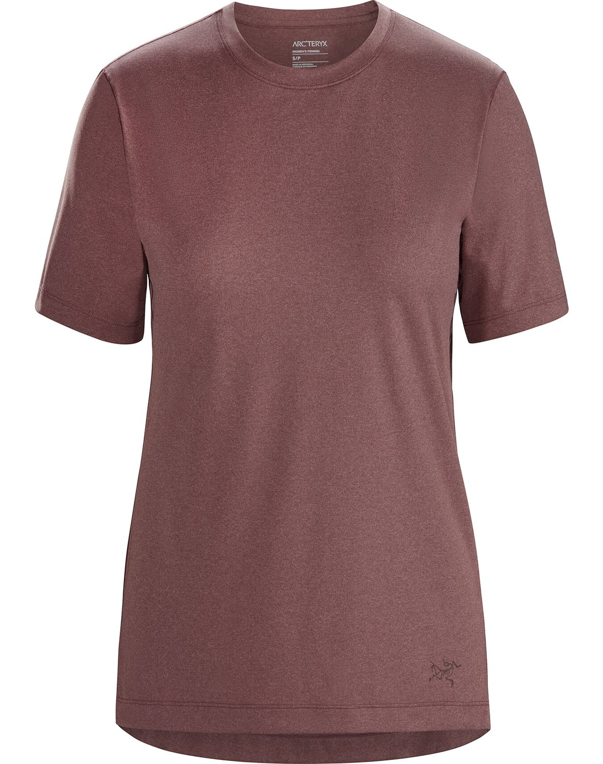 T-shirt Arc'teryx Remige Donna Bordeaux - IT-7659197